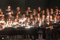Peggy Dettwiler as guest clinician and conductor at Wyoming Seminary Performing Arts Institute in Kingston, PA